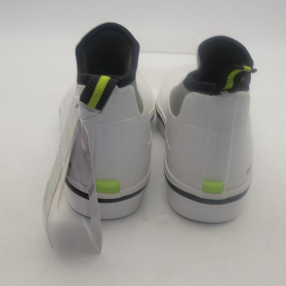 NEW Dry Code Men's 8 Deck Fishing Rain Ankle Boots Waterproof Pull On White - Picture 5 of 10